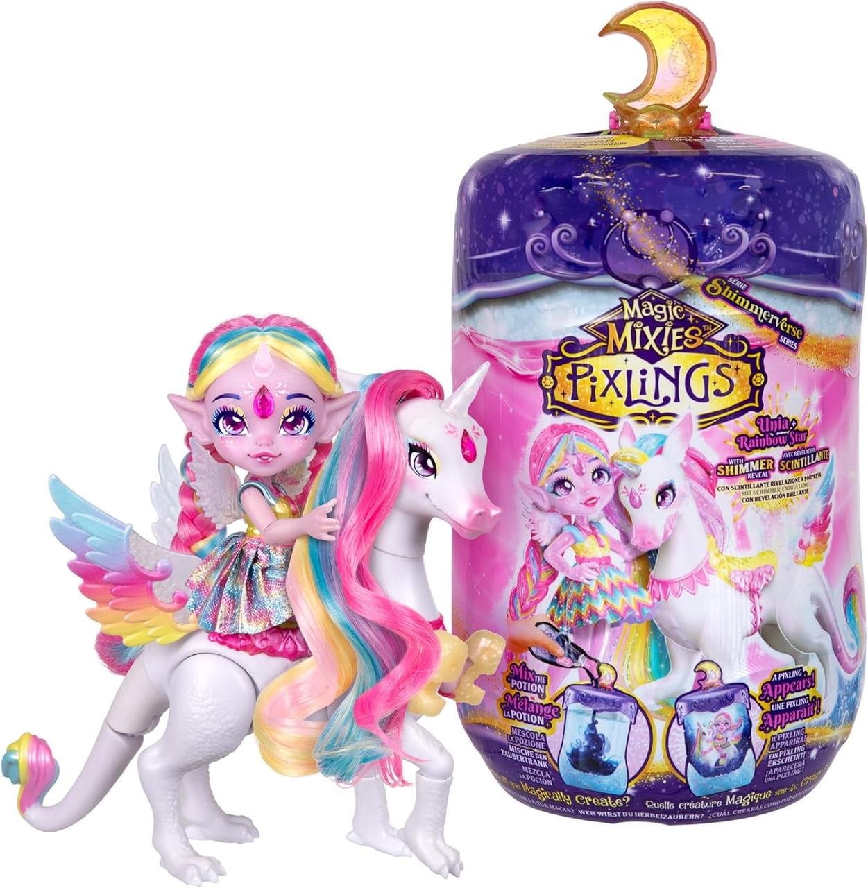 Лялька Magic Mixies Shimmerverse Series Create&Mix Potion to Reveal Unia The Unicorn Фея Унія з єдинорогом (14913)