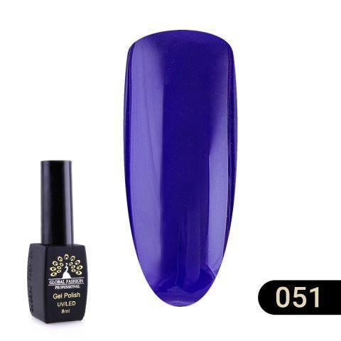 Гель-лак Global Fashion Black elite 051