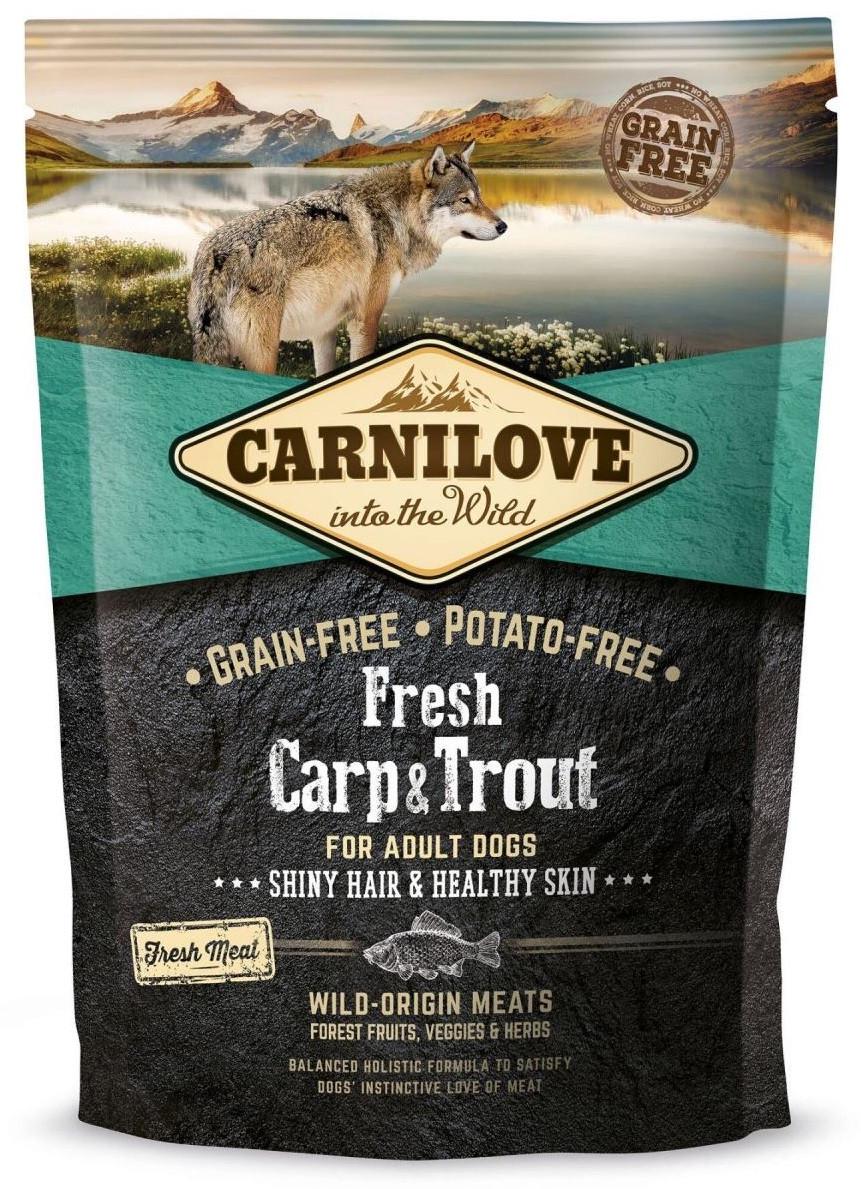 Корм беззерновий для собак Carnilove Fresh Carp&Trout всіх порід зі свіжим м'ясом коропа та форелі 1,5 кг (1789927849)