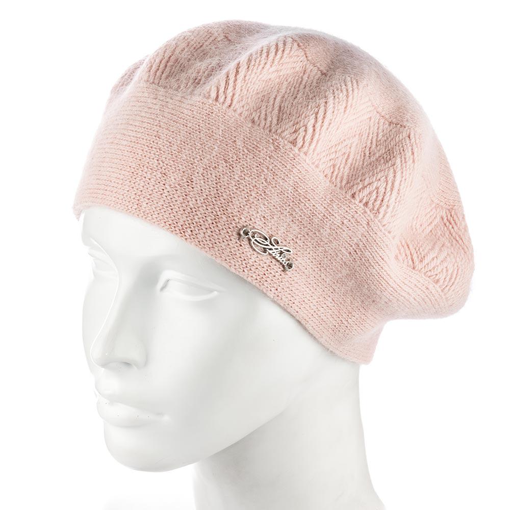 Берет  ангоровий жіночий ATRICS WH878 one size Кремовий