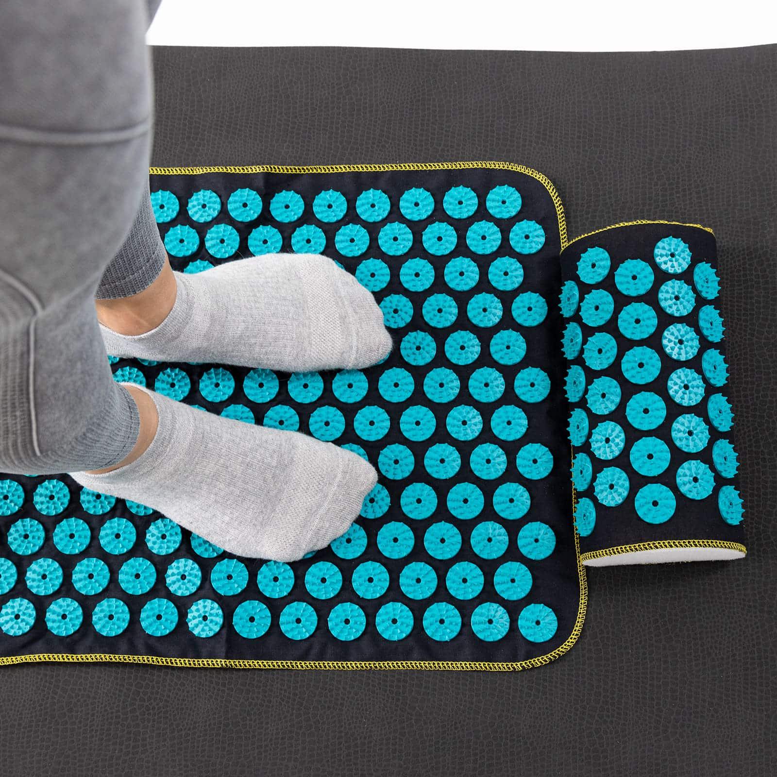 Набор OSPORT Set 111 коврик для йоги/аппликатор Кузнецова/массажный ролик (n-0144-01-0109-01) - фото 4 Набор OSPORT Set 111 коврик для йоги/аппликатор Кузнецова/массажный ролик (n-0144-01-0109-01) - фото 4