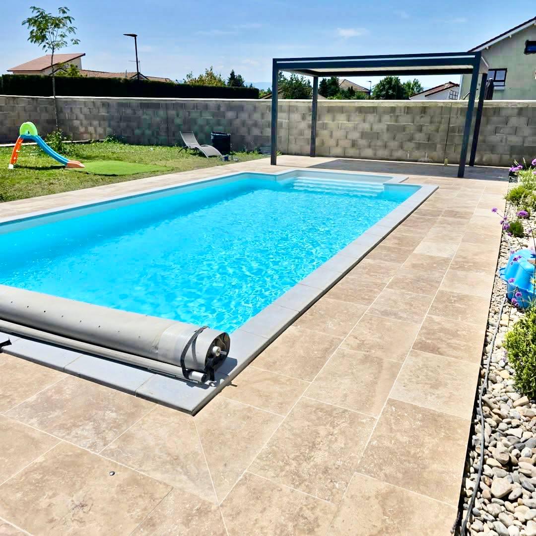 Плитка з травертину Light Кам'яний двір заповнений 30х60х1,2 см (2217) - фото 4 Плитка з травертину Light Кам'яний двір заповнений 30х60х1,2 см (2217) - фото 4