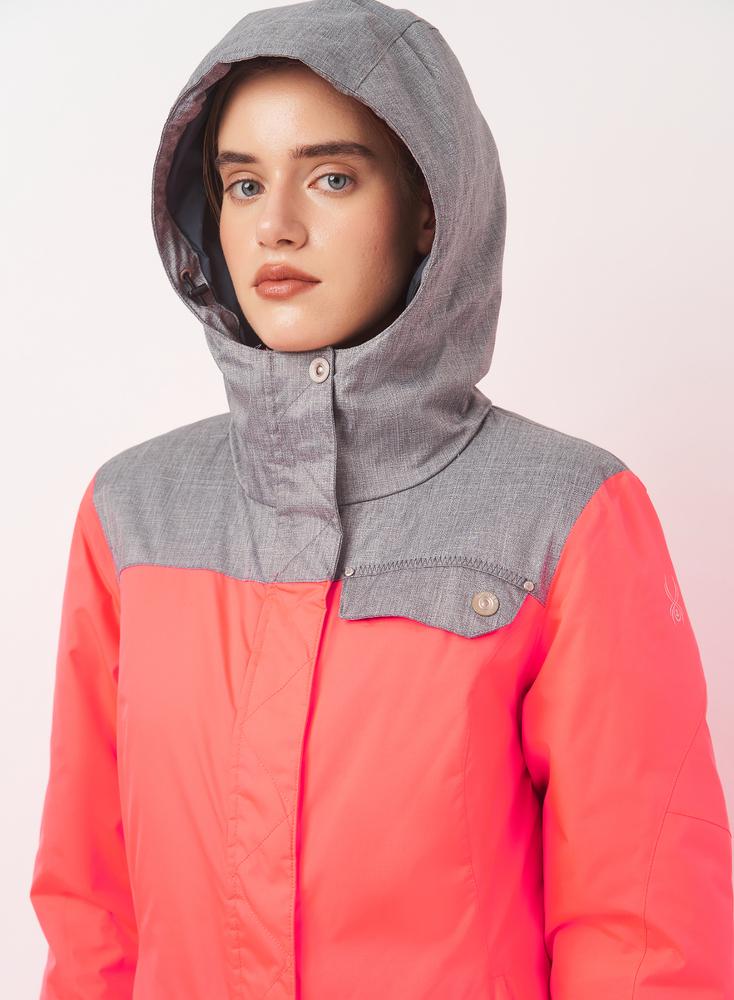 Куртка женская Spyder 20-4001x37 M Розово-серый (24146078) - фото 4 Куртка женская Spyder 20-4001x37 M Розово-серый (24146078) - фото 4