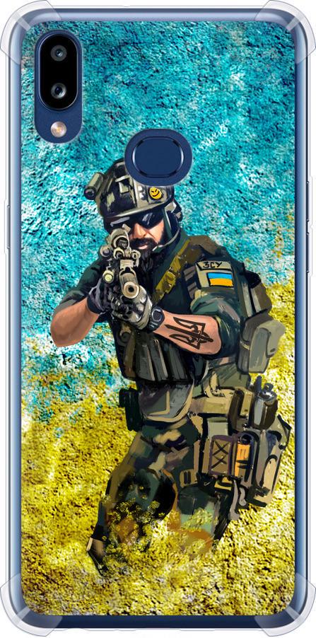 Чехол на Samsung Galaxy A10s A107F Воин ЗСУ (5311sp-1776-42517)