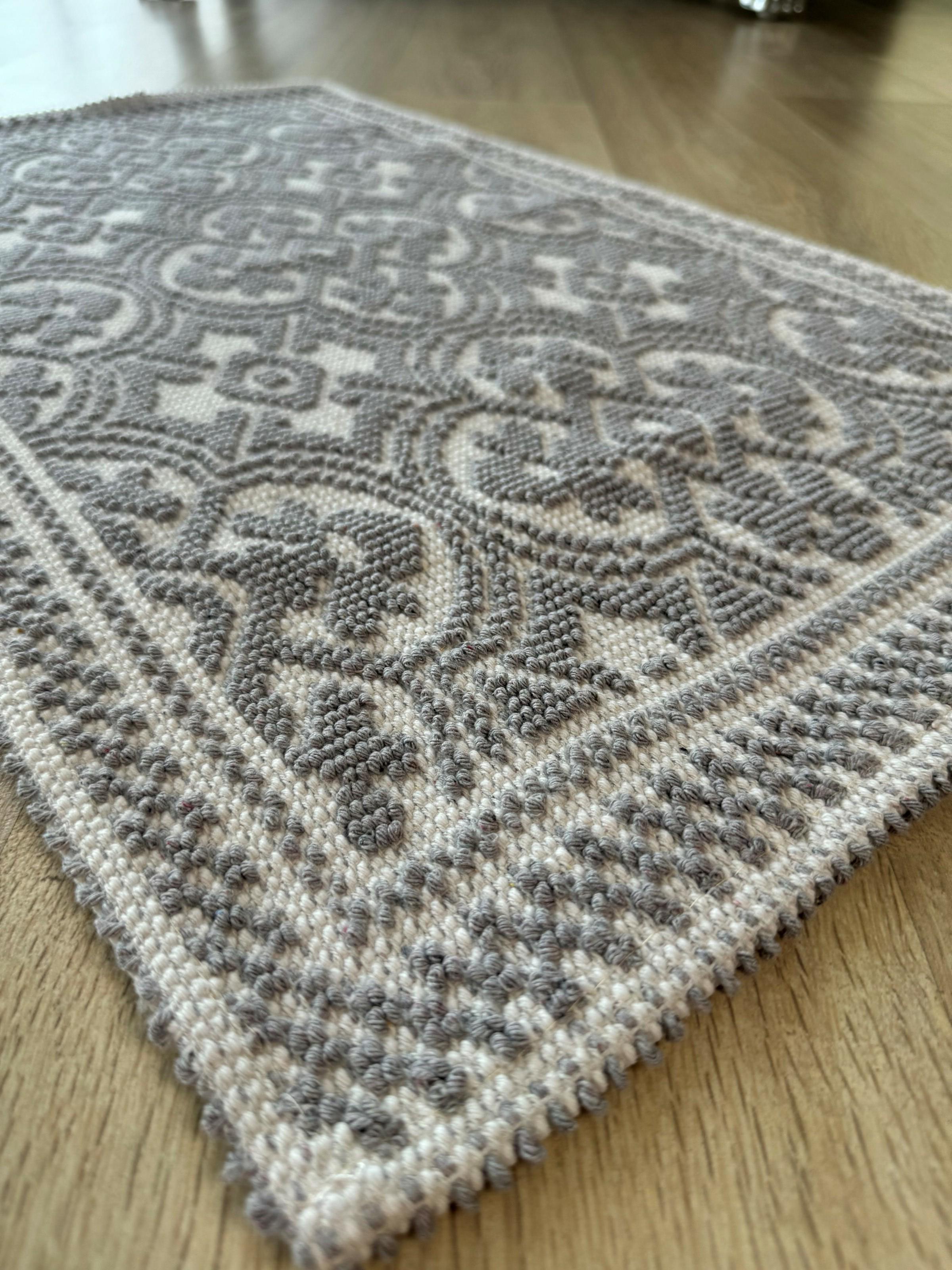 Коврик в ванную Tropichome Букле хлопковый 120x65 см (1437) - фото 5