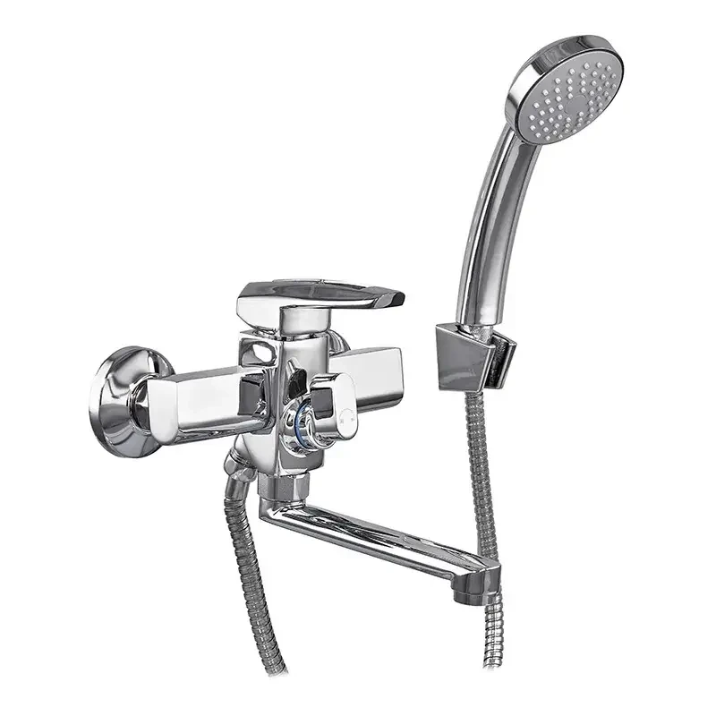 Смеситель для ванны Wezer NOF3 с душевым гарнитуром (2465589912)