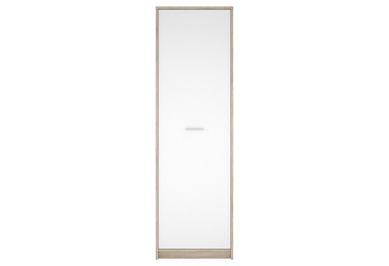 Шафа-пенал Гербор Непо 60х34х197 Дуб сонома/Німфеа альба (76972)