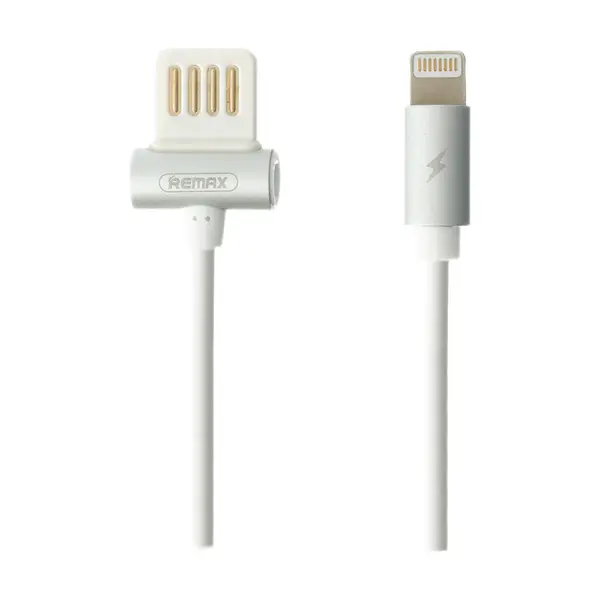 Кабель Remax RC-082i USB Lightning Waist Drum 1 м Білий (6954851279457)