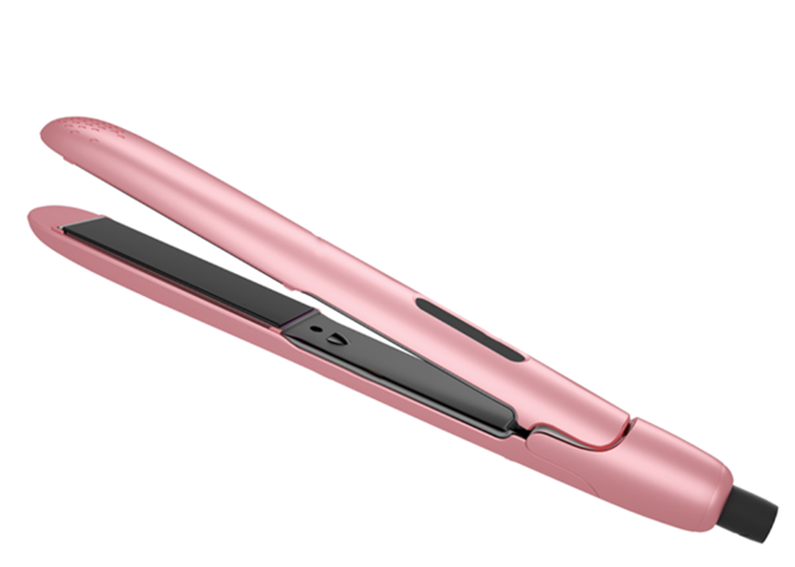 Випрямляч для волосся Enchen Enrollor Hair Curling Iron EU Pink