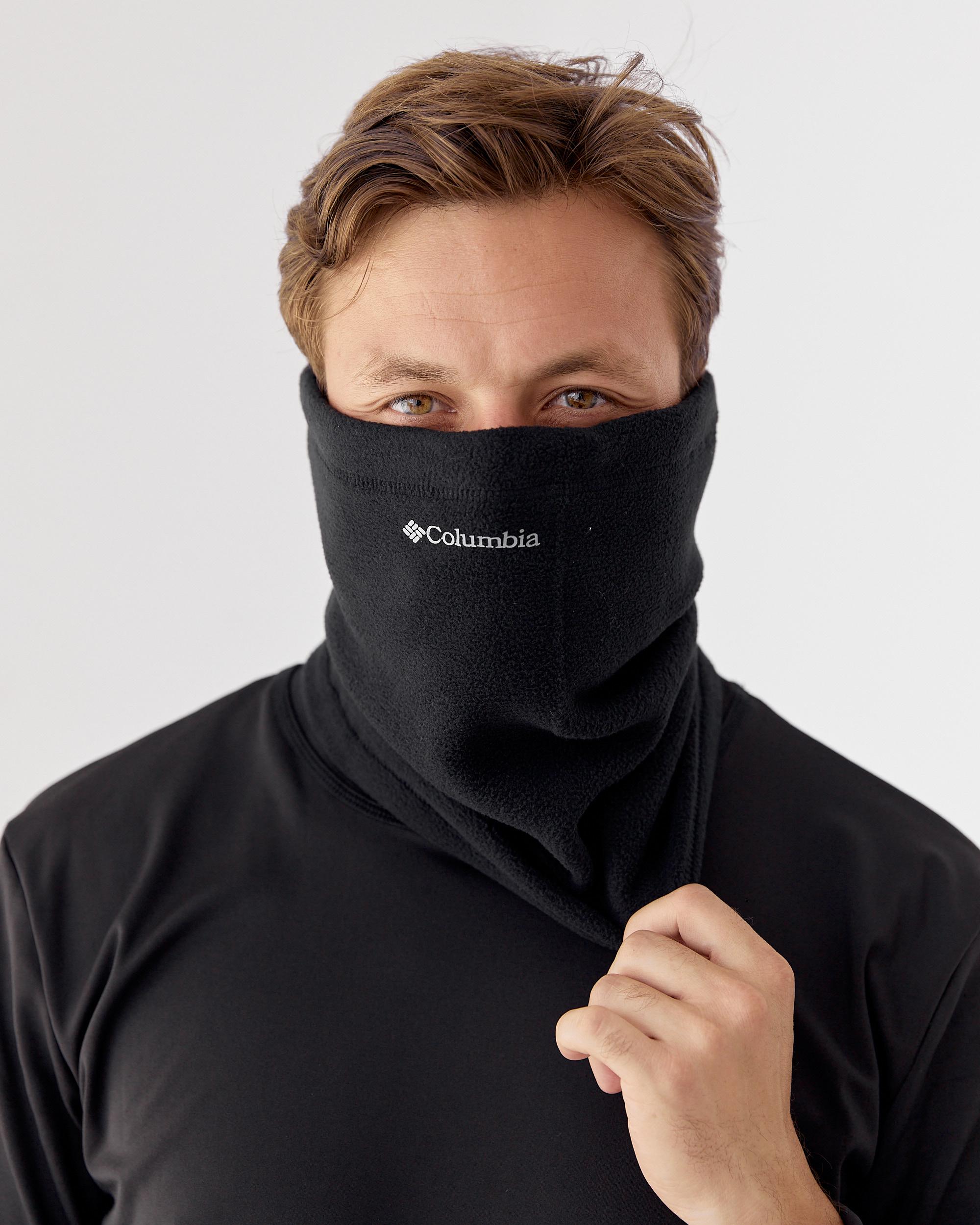 Шарф мужской Columbia на флисе Черный (73410) Шарф мужской Columbia на флисе Черный (73410)