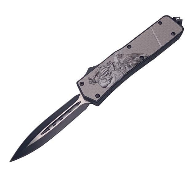 Нож карманный выкидышной MicroTech 326 23 см (t9571)