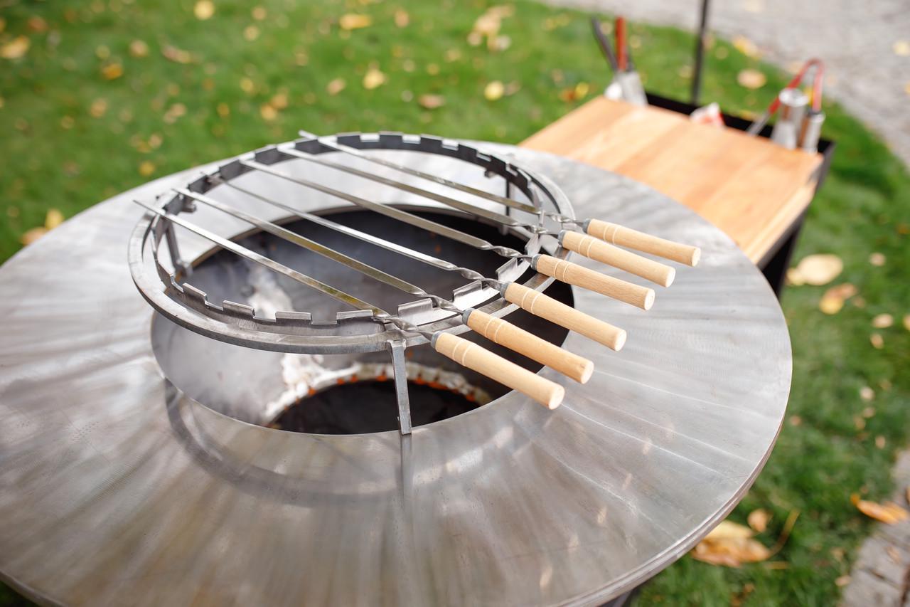 Гриль-мангал барбекю Smoke House Holla Grill Rust Wide (600001) - фото 6 Гриль-мангал барбекю Smoke House Holla Grill Rust Wide (600001) - фото 6