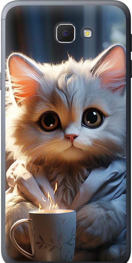 Чехол на Samsung Galaxy J5 Prime White cat (5646u-465-42517)