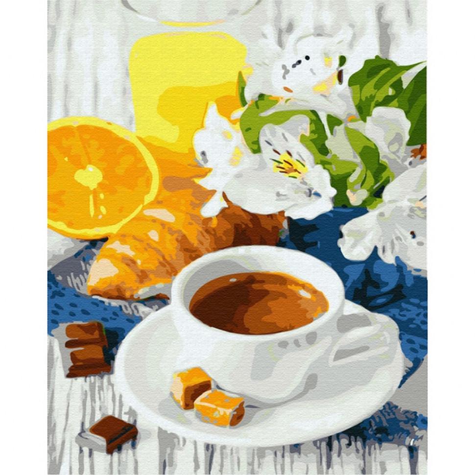 Картина по номерам Rainbow Art Крепкий кофе (GX31724-RA)