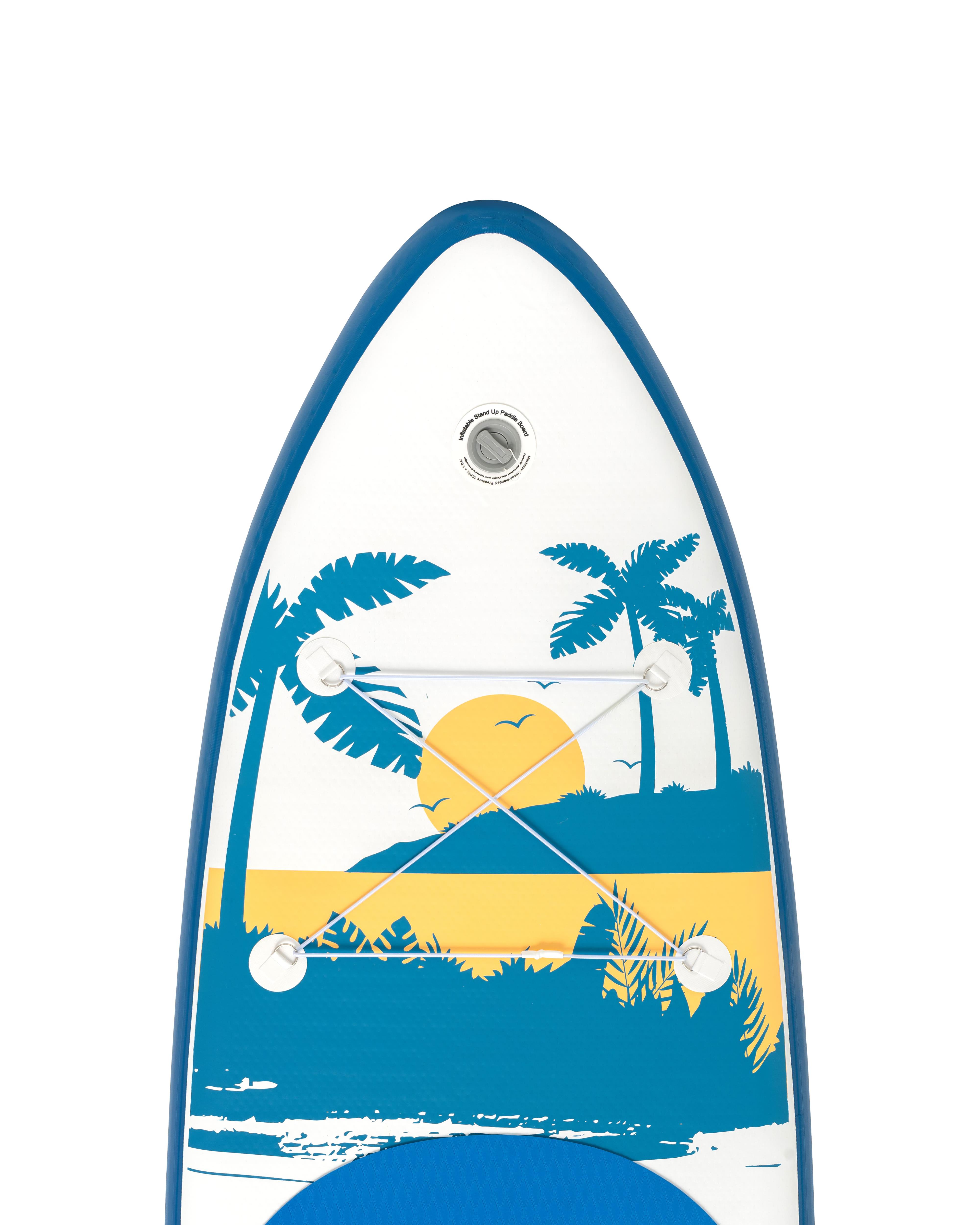 SUP-доска надувная Funwater Paddleboard Palm White 11" 8в1 335x84x15 см - фото 7 SUP-доска надувная Funwater Paddleboard Palm White 11" 8в1 335x84x15 см - фото 7