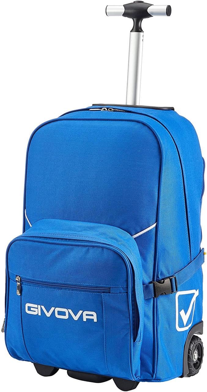 Рюкзак дорожный на колесах 40 л Givova Zaino Multi Trolley Nazionale Синий Рюкзак дорожный на колесах 40 л Givova Zaino Multi Trolley Nazionale Синий