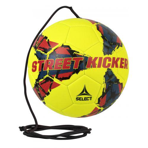 Футбольный мяч на резинке Select Street Kicker v23 бело-синий 099486-120