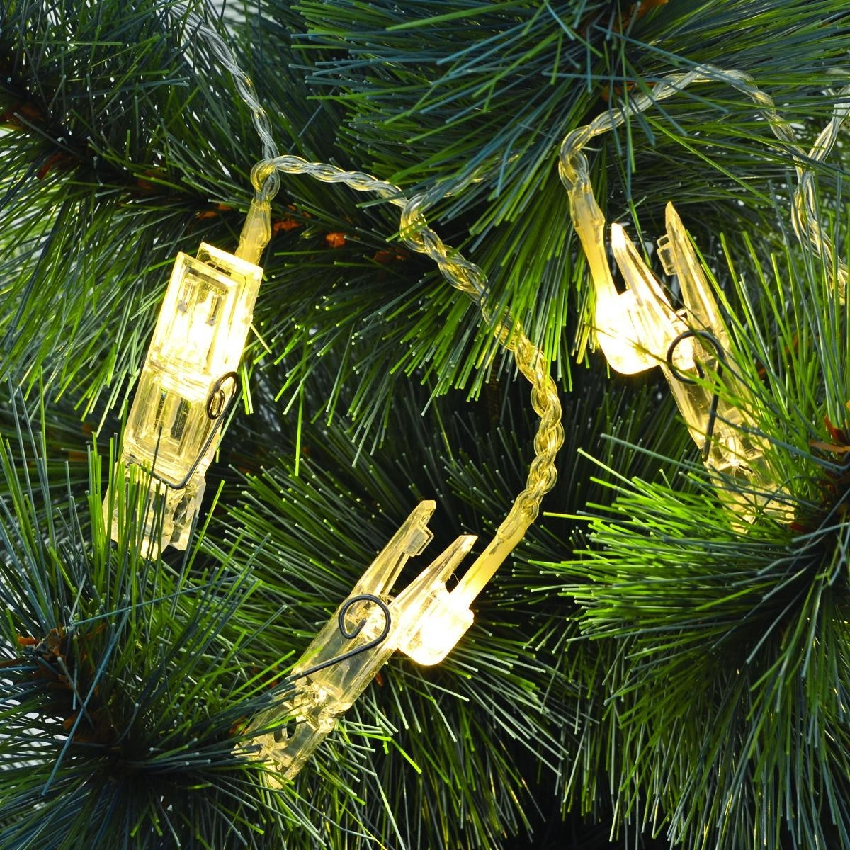 Светодиодная гирлянда с прищепками для фото, 3м, 20 LED, от батареек AA, Теплый белый - фото 7 Светодиодная гирлянда с прищепками для фото, 3м, 20 LED, от батареек AA, Теплый белый - фото 7