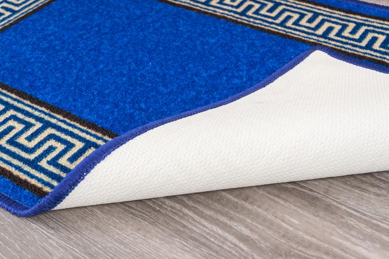 Набор ковриков в ванную комнату Mac Carpet Taba 315-2 50х80 см/57х60 см Синий (10415650) - фото 4