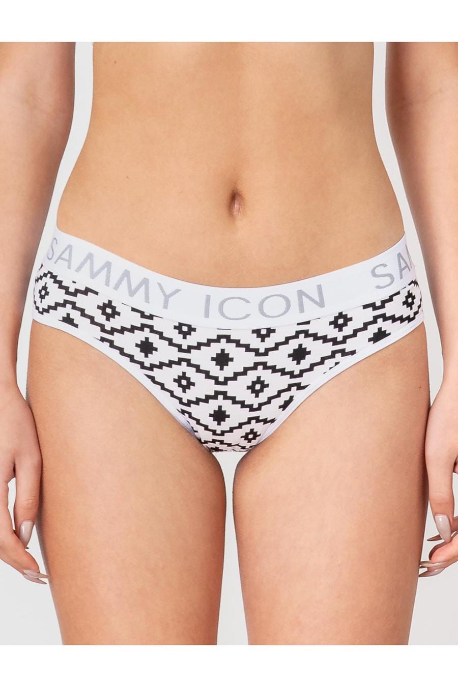 Трусики слип Sammy Icon р. 4/L Белый/Черный (62147)