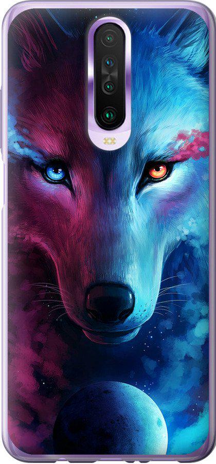 Чехол на Xiaomi Redmi K30 Арт-волк (3999t-1836-42517) Чехол на Xiaomi Redmi K30 Арт-волк (3999t-1836-42517)