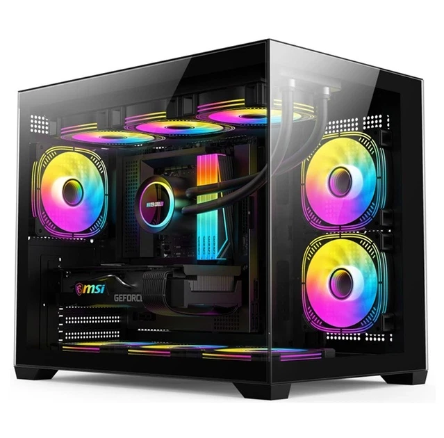 Корпус для ПК GTL Gaming Abyss Чорний (2881189002)