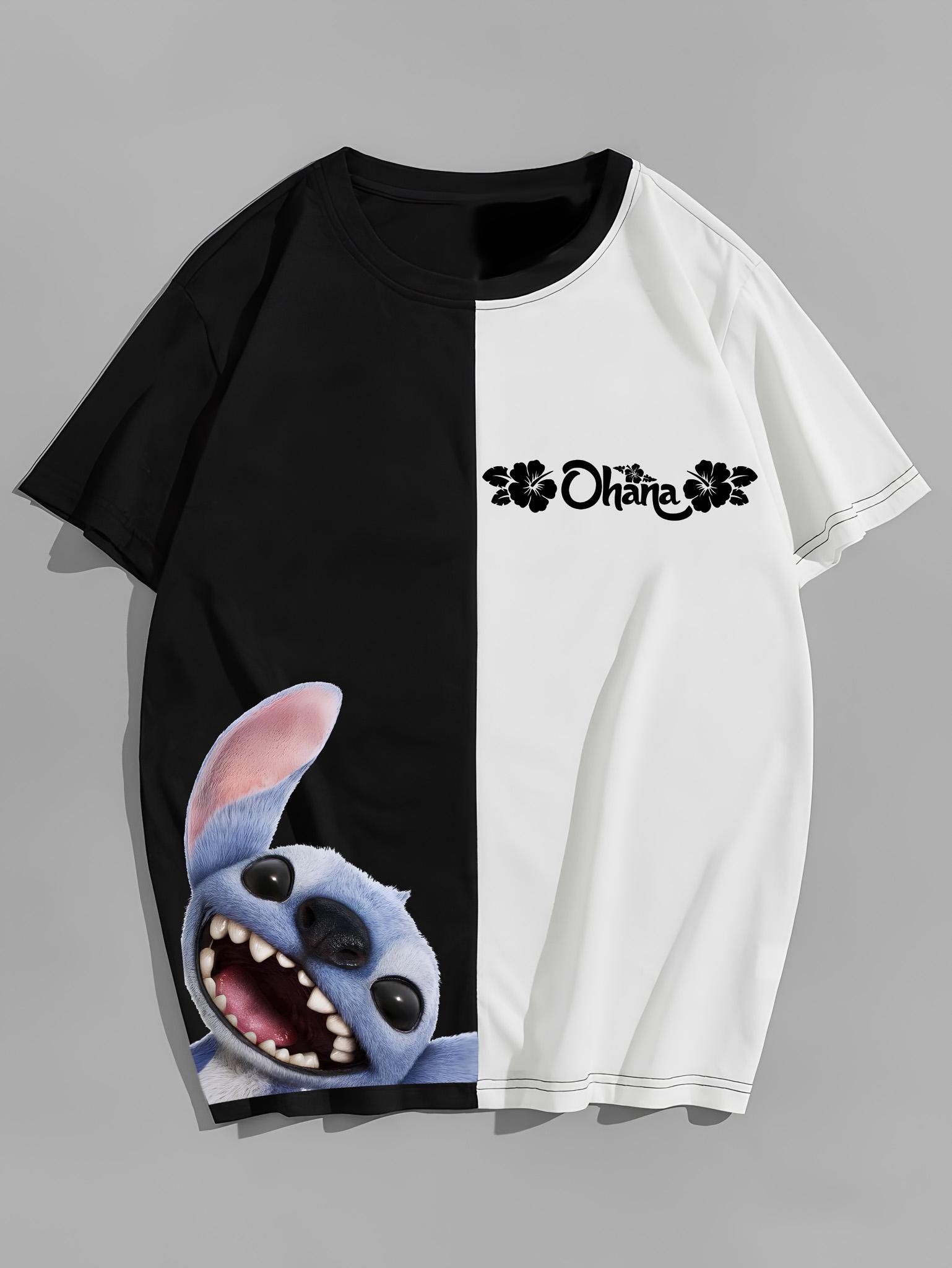 Футболка оверсайз Ліло та Стіч 57-501 L Різнокольоровий (39445)