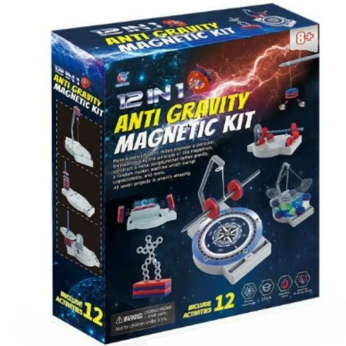 Набор для научных экспериментов Anti Gravity Magnetic Kit 12-1 (34630143)