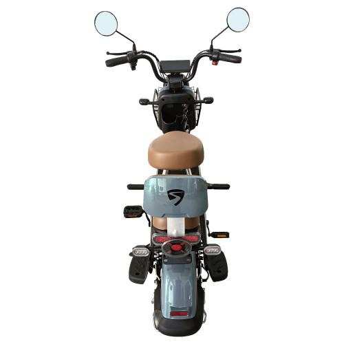 Велосипед с электродвигателем Spark Glide 14" 60V/500W/20 Ah Зеленый шалфей (000227064) - фото 2