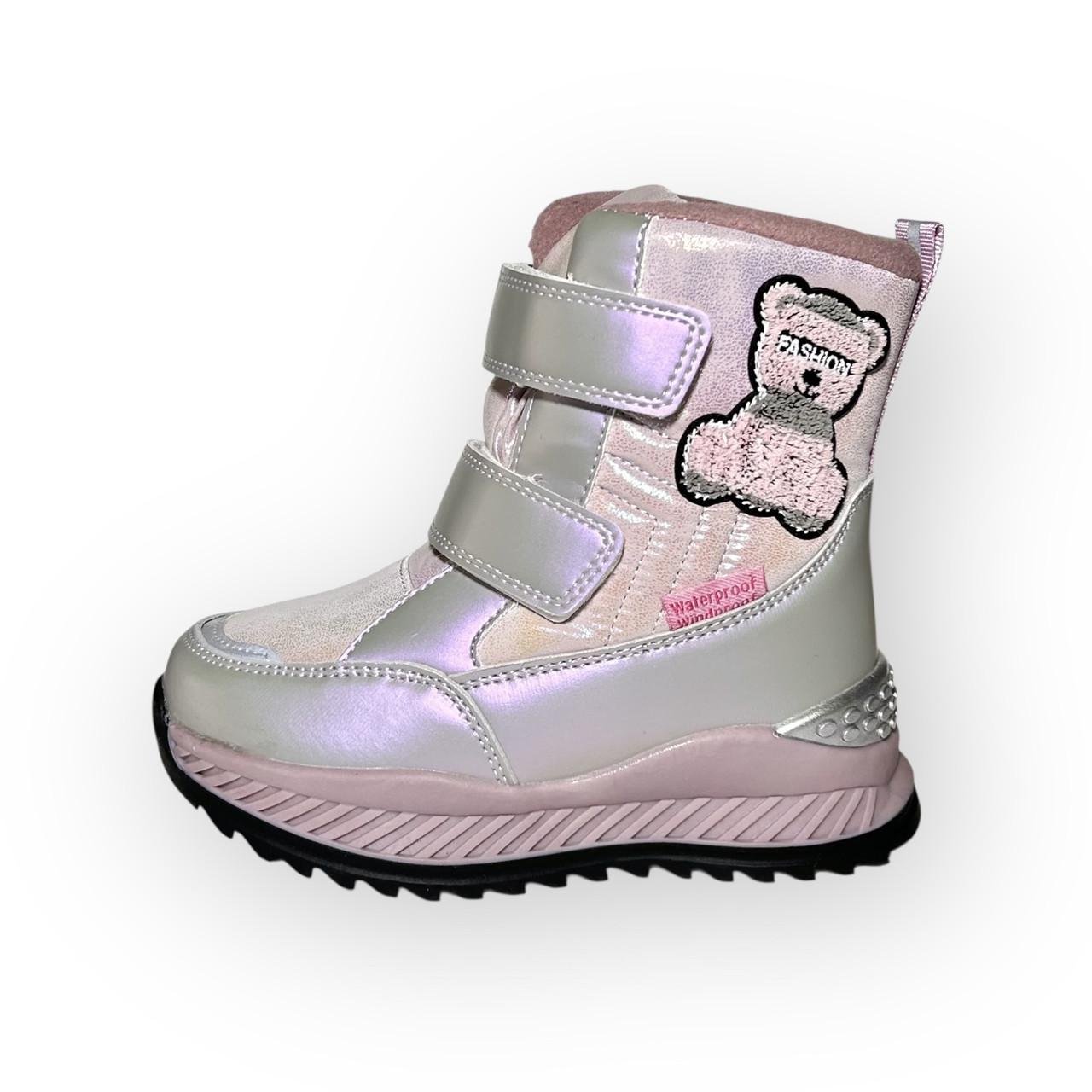 Сапоги детские зимние для девочки ТОМ.М р. 27/17,6 см Лавандовый (11191B)