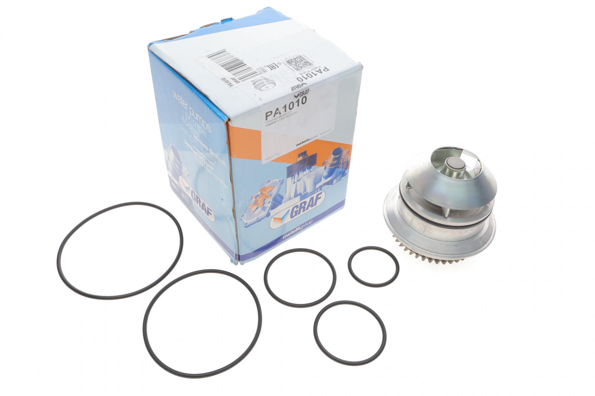 Помпа води Graf VW LT 28-35/28-46 2.8TDI 92kw/96kw 97-06 B/B 5 лоп косий зуб PA1010 (25588909)