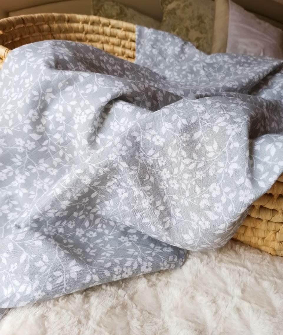 Органическая муслиновая пеленка Just Kids 70х70 см Серый (c993a78c) - фото 4 Органическая муслиновая пеленка Just Kids 70х70 см Серый (c993a78c) - фото 4