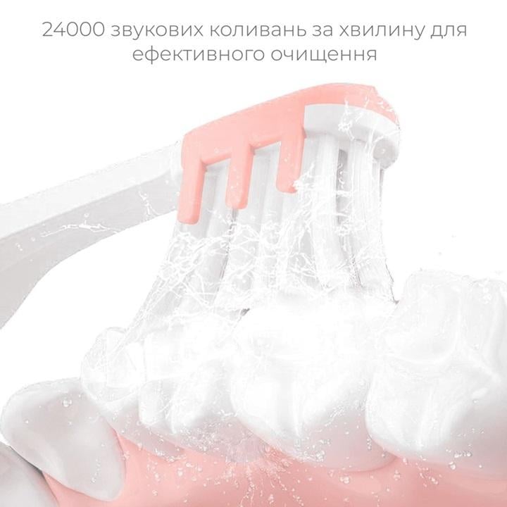 Електрична зубна щітка звукова ProBrush 7.0 Compact Pink - фото 6