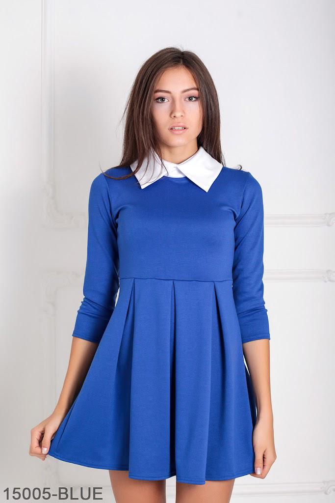 Платье Podium Oxyria 15005-BLUE XL Синий - фото 4 Платье Podium Oxyria 15005-BLUE XL Синий - фото 4
