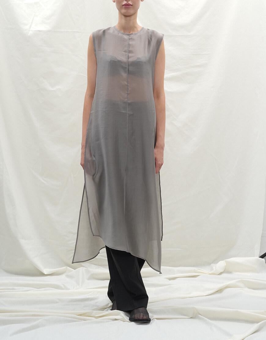 Накидка напівпрозора жіноча TWINSIS CLOTHES світло-сіра XS-S Накидка напівпрозора жіноча TWINSIS CLOTHES світло-сіра XS-S