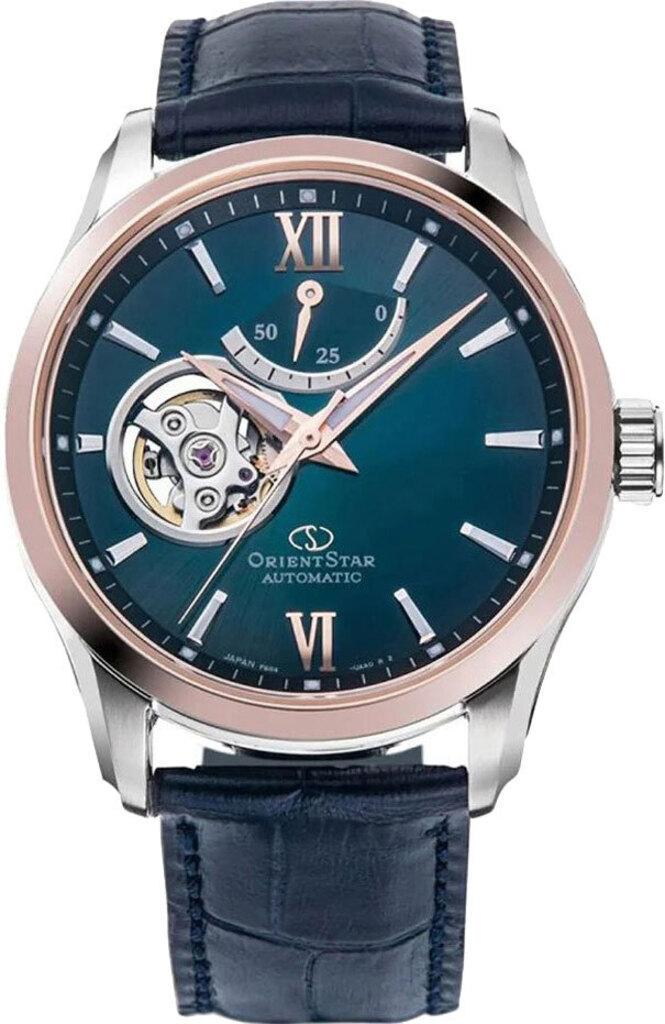 Наручний годинник чоловічий Orient Star RE-AT0015L00B з сталевим корпусом/сапфіровим склом WR 100 м Зелений (3124939543)