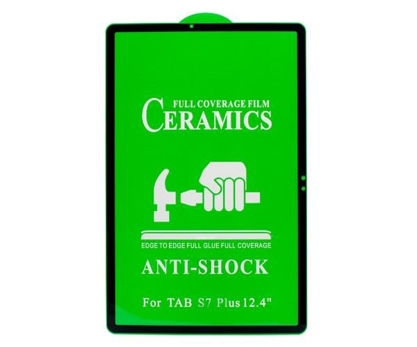 Защитная пленка Ceramics Full coverage для Samsung Galaxy Tab S7 Plus 12,4 Black