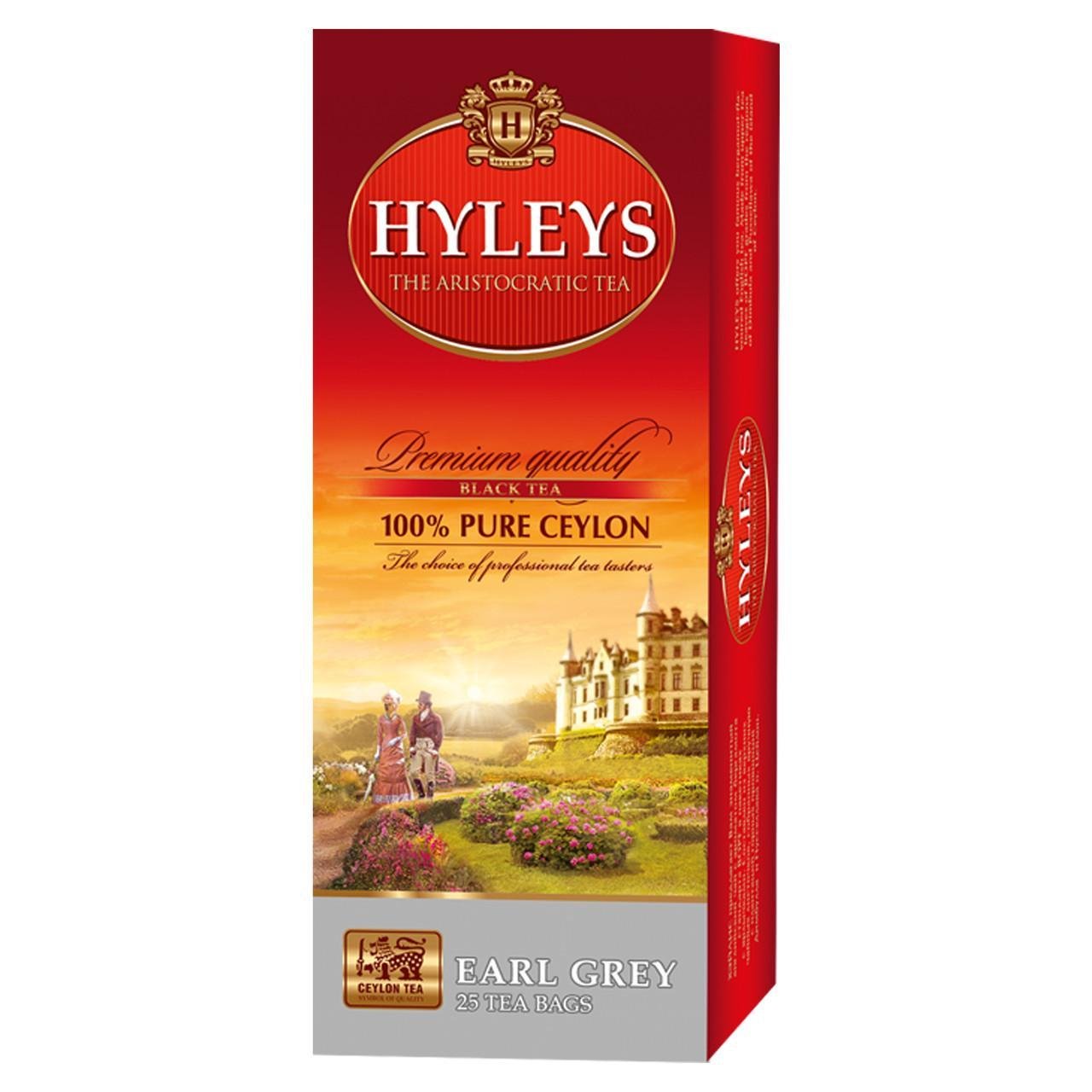 Чай черный Hyleys Эрл Грей 25 пак. (4791045001775) - фото 1