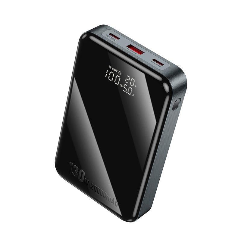 Портативное зарядное устройство Hoco Fast charge Q30A 20000 mAh 130 Вт Черный