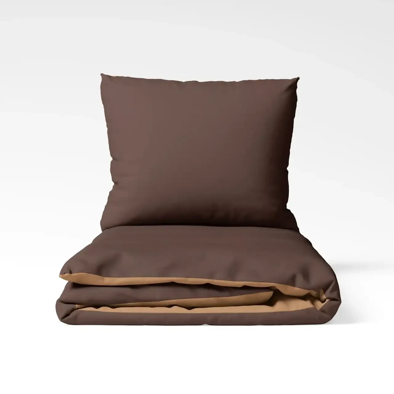 Комплект постельного белья Nature`s Nest полуторный ранфорс 150х215 см/наволочки 2 шт. 50х70 см Коричневый Комплект постельного белья Nature`s Nest полуторный ранфорс 150х215 см/наволочки 2 шт. 50х70 см Коричневый