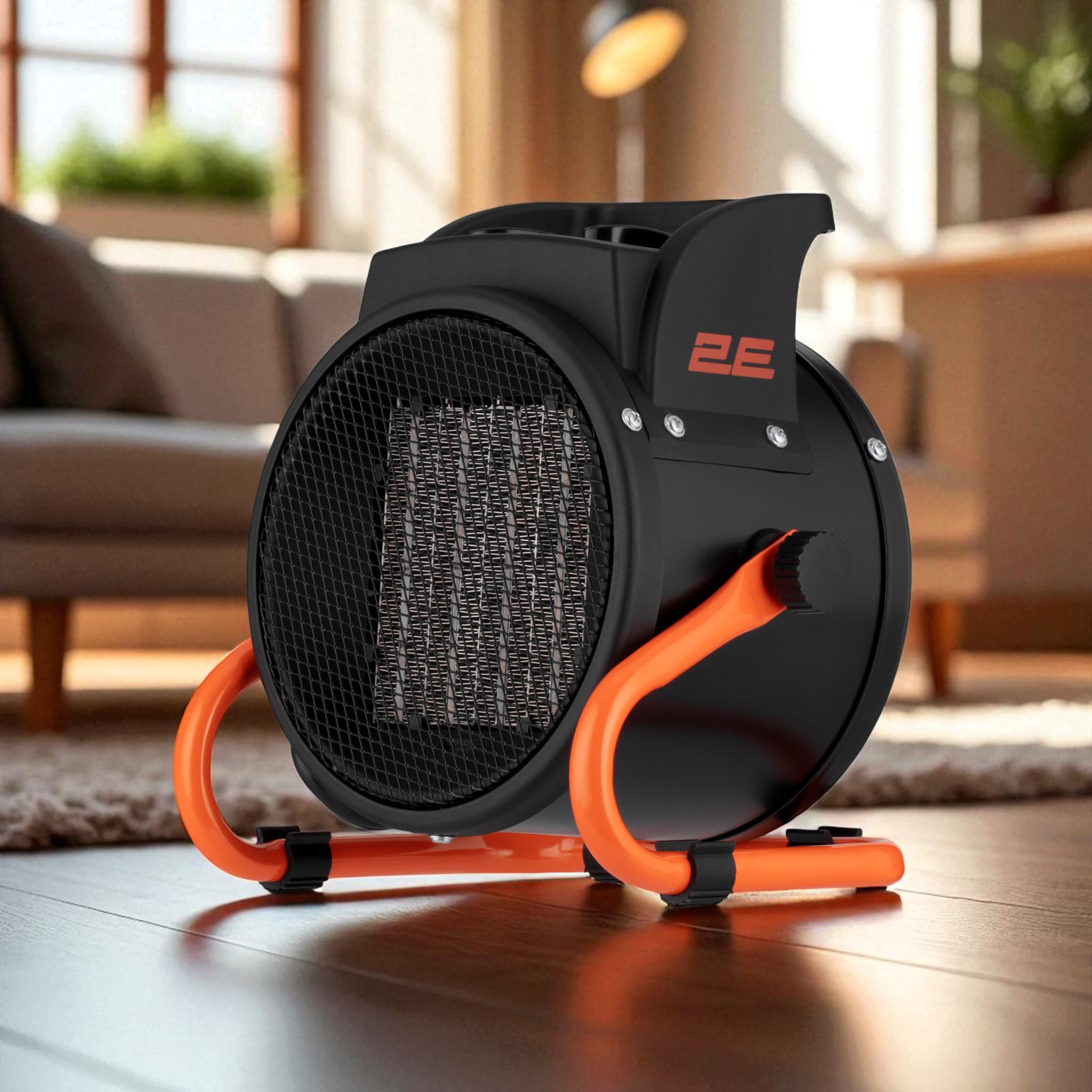 Теплова гармата електрична з керамічним нагрівачем 2E Ceramic 2кВт Чорний (2E-AHC2000) - фото 8 Теплова гармата електрична з керамічним нагрівачем 2E Ceramic 2кВт Чорний (2E-AHC2000) - фото 8