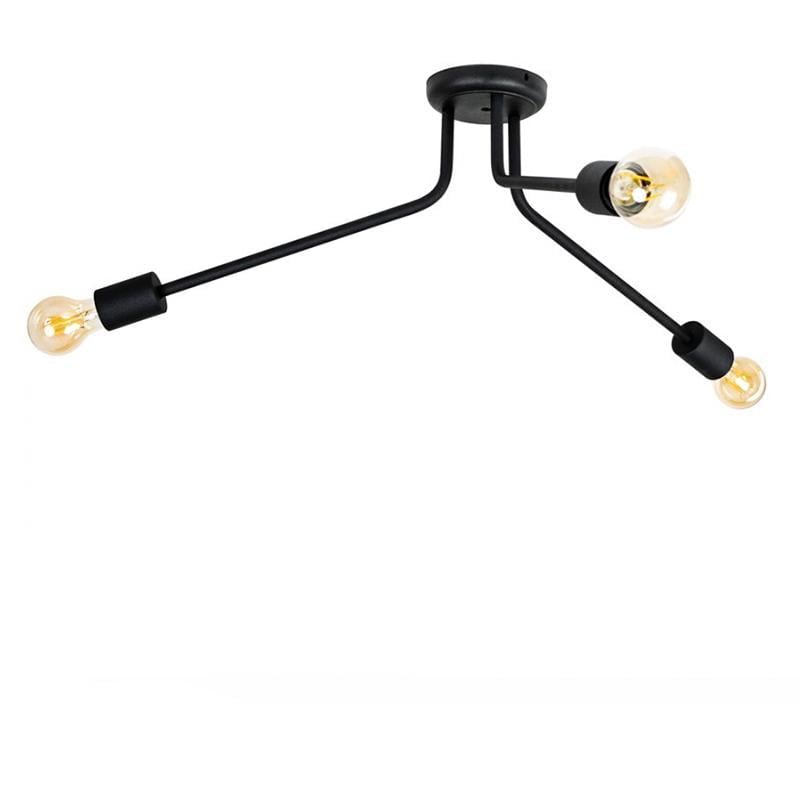 Светильник потолочный Atmolight Attic L-3 C400 1497 на три лампы Черный