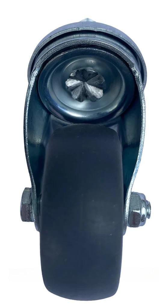 Поворотное колесо 50 мм и с болтом М10 (1851291282) - фото 3 Поворотное колесо 50 мм и с болтом М10 (1851291282) - фото 3