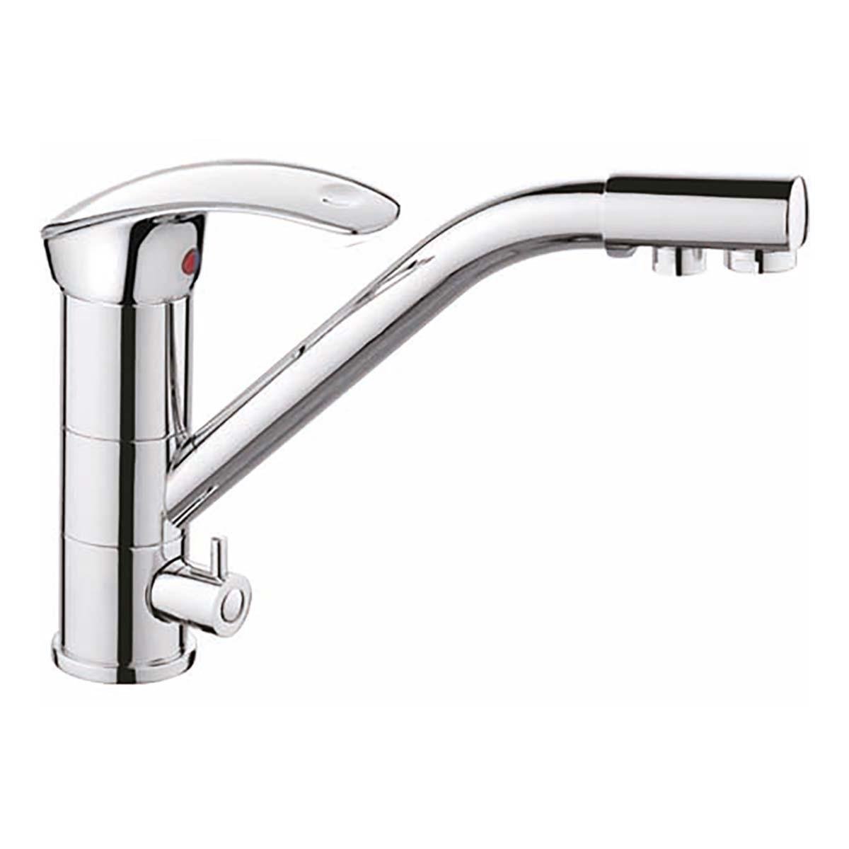 Смеситель для кухни Haiba MARS 021 с выходом для питьевой воды (HB0267) Смеситель для кухни Haiba MARS 021 с выходом для питьевой воды (HB0267)