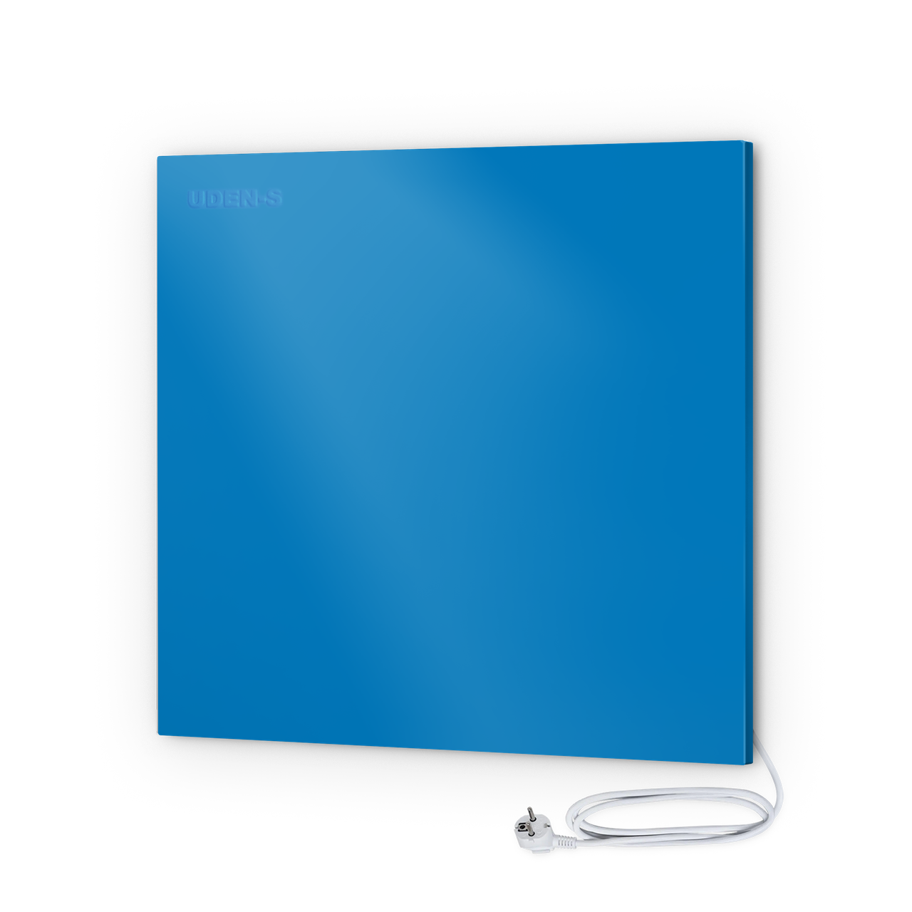 Металлокерамический обогреватель Uden-S-500К со шнуром до 10 м2 600х600 мм Голубой (25749222)