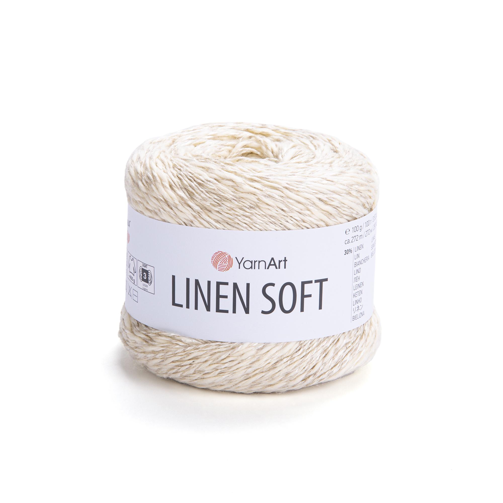Пряжа YarnArt Linen Soft 7302