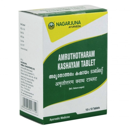 Засіб для здоров'я печінки Amrathotharam Kashayam Nagarjuna 100 таблеток
