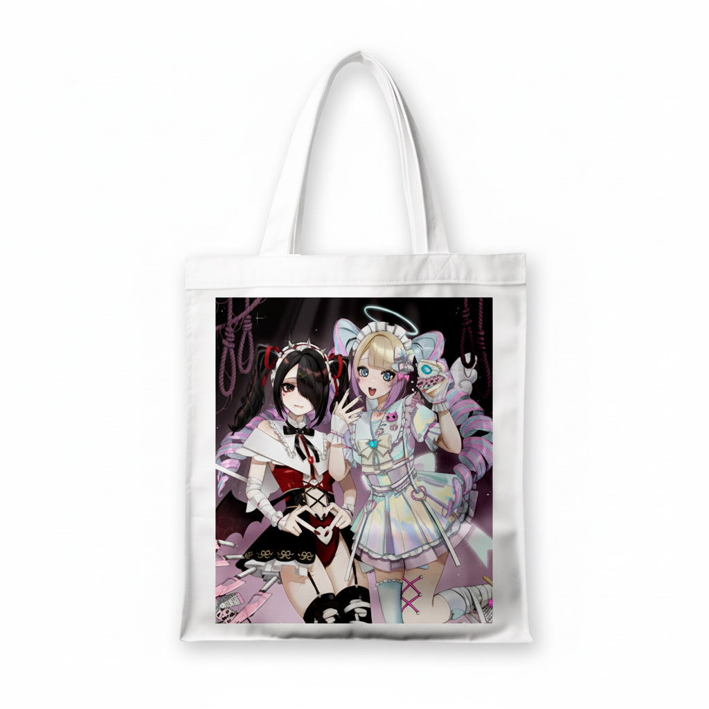 Сумка-шопер Kangel из габардина Белый (6677)