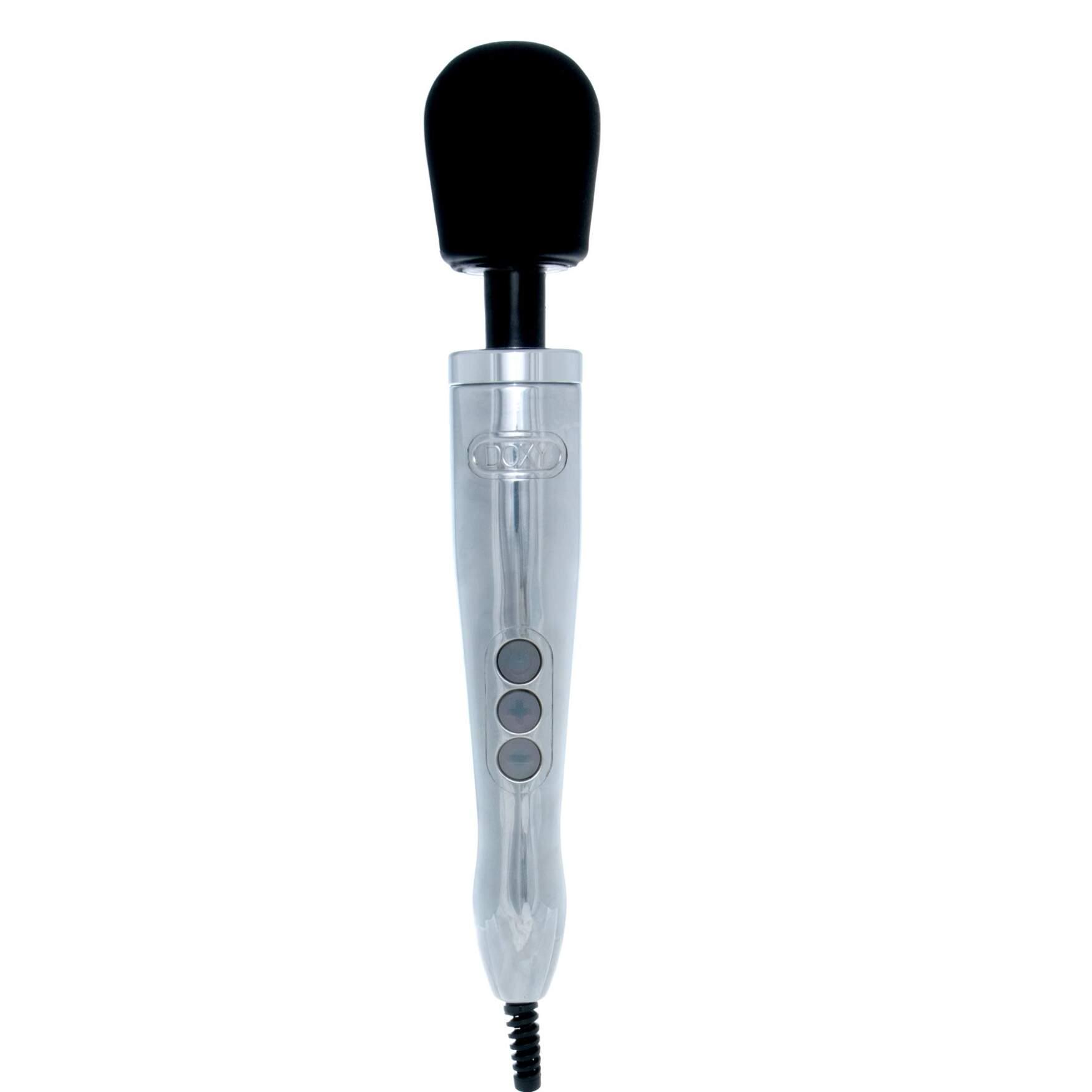 Вібратор Doxy Die Cast Polished Silver живлення 220V металевий корпус (38024053)