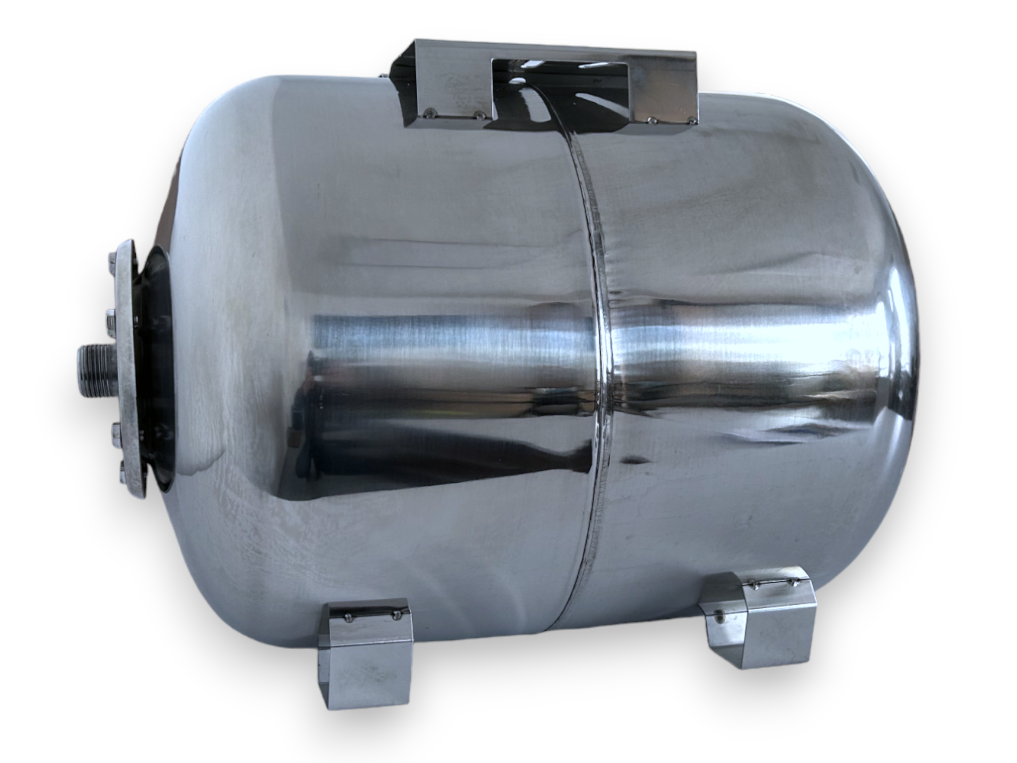 Гидроаккумулятор 50 л горизонтальный нержавеющий EP HT50SS (28093101) - фото 4